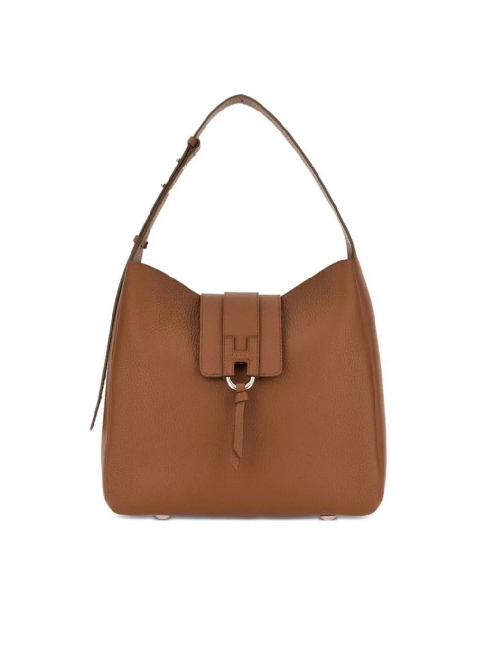 NWT Hogan Pebbled Leather Shoulder Bag